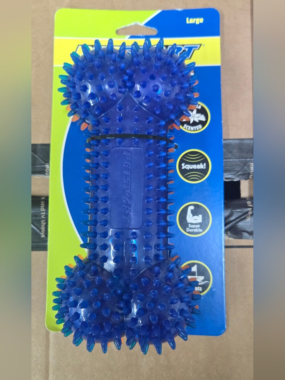 PetSport Gorilla Spiky Bone Dog Toy
